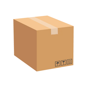 Container for light weight